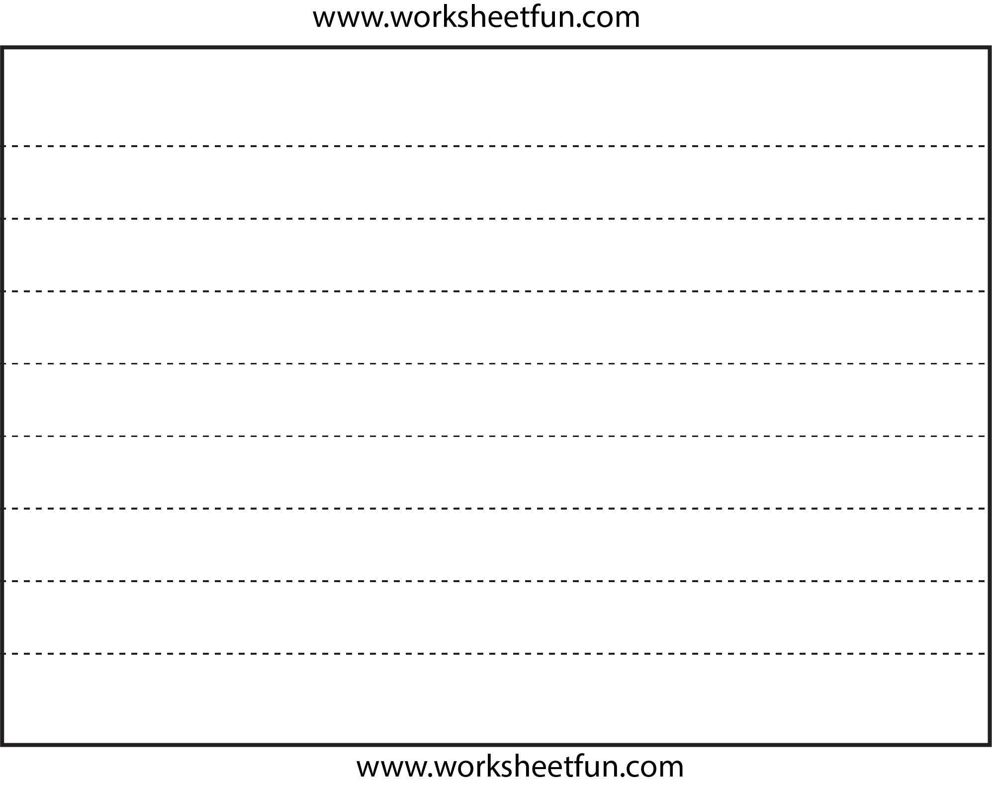 Straight Line Tracing – 3 Worksheets / FREE Printable Worksheets