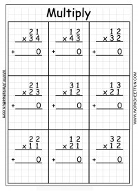 multiply 2 digit by 2 digit