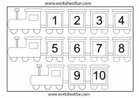 Preschool Number Chart 1 10