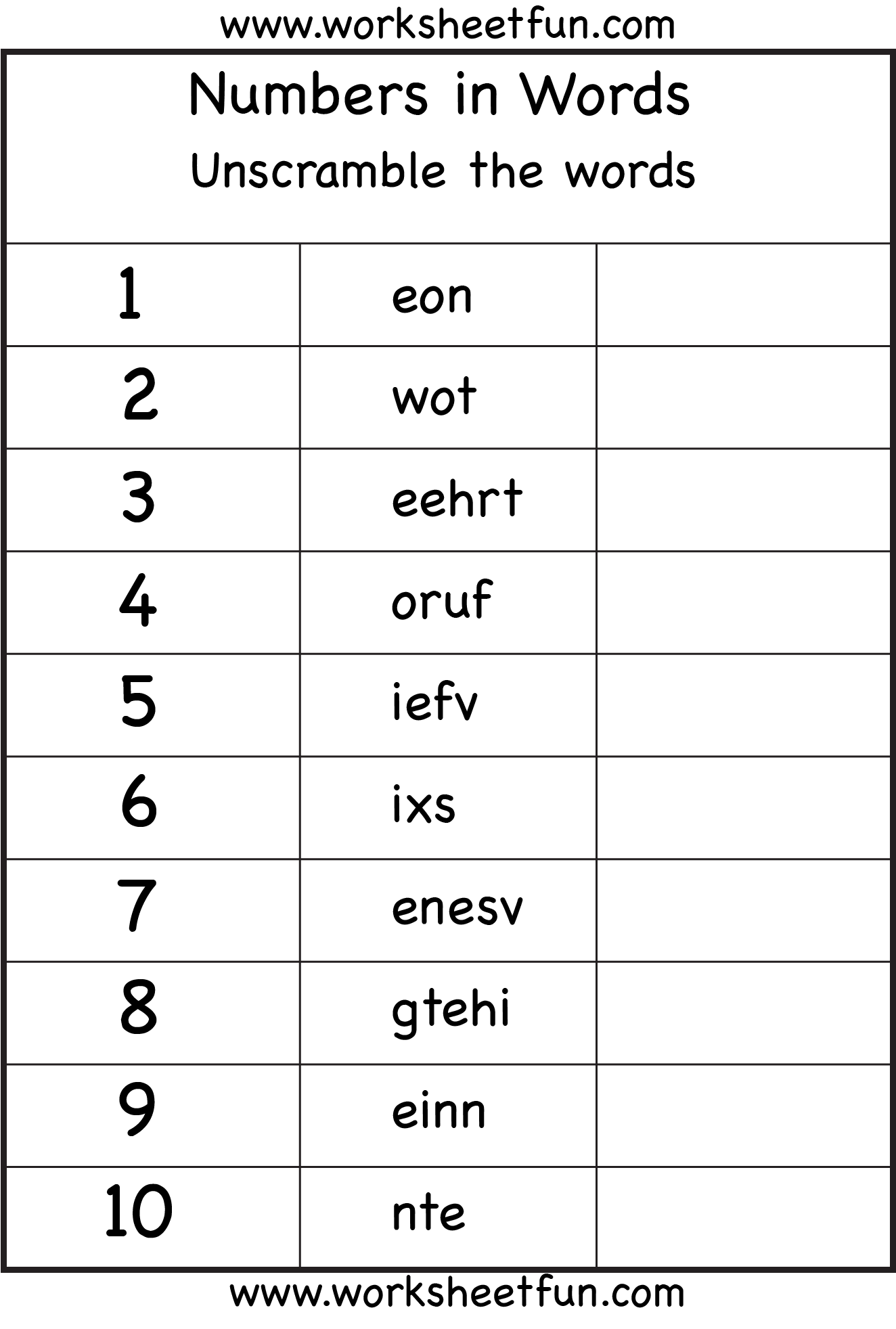 spelling-numbers-worksheets-1-10-lily-moje-zycie2