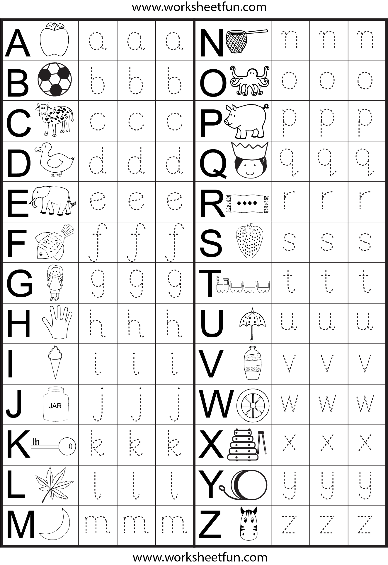 Tracing Lowercase Letters Printable Worksheets Printable Word Searches