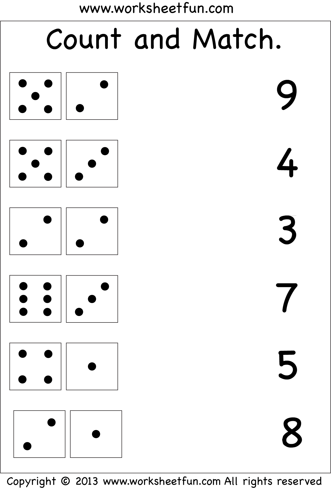 Count and match, count the number of Baseball - Stock