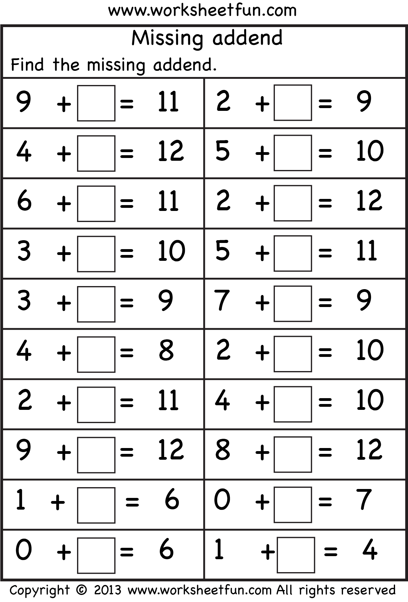 missing-addends-worksheets-1st-grade