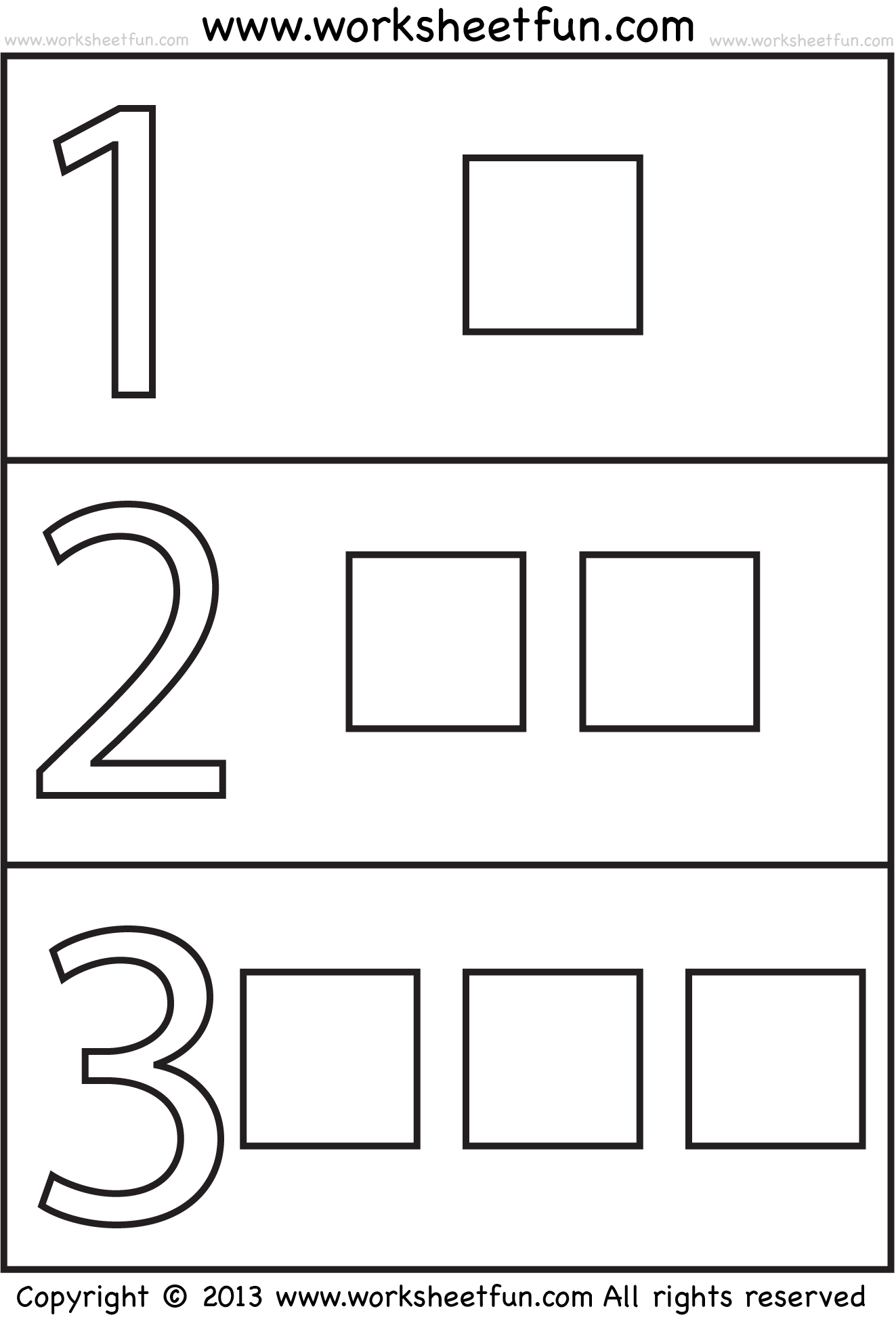 Numbers And Shapes 4 Worksheets FREE Printable Worksheets