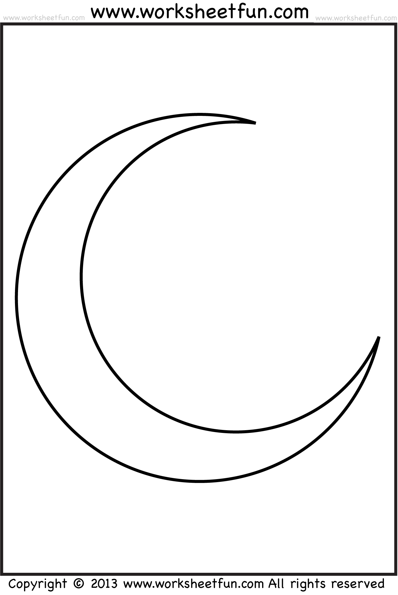 Printable Moon Printable Word Searches