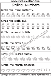 ordinal numbers