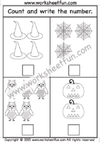 Trick-or-Treat Counting — Count in 1s (Year 1)