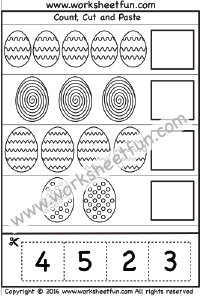 Free cut-and-paste activity worksheets