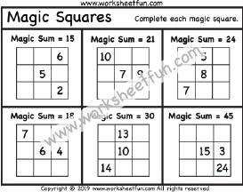 Magic Squares