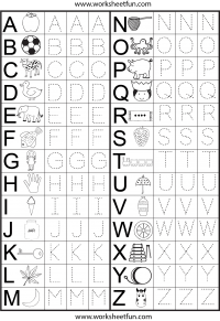 Letters  & Numbers Sets  12 Folder Pre-K Kindergarten  Worksheets 300 pgs 