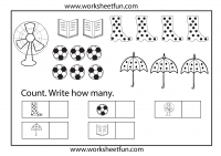Counting Worksheets – 7 Worksheets
