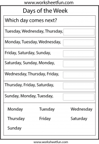 Days of the Week