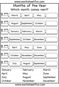 Spelling Months Of The Year Free Printable Worksheets Worksheetfun