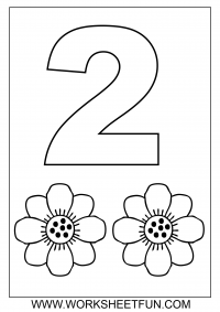 numbers coloring pages printable