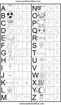 Capital And Small Alphabet Chart