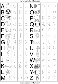 Small Letter Tracing Worksheet