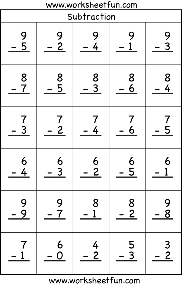 kindergarten-single-digit-subtraction-worksheets-single-digit