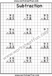 subtraction regrouping