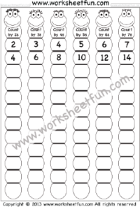 Skip Counting Worksheet