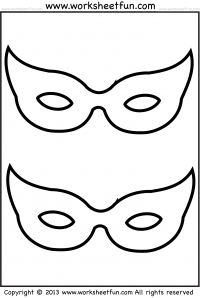 Mask – 2 Worksheets