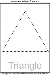 Shapes – Circle, Triangle, Square, Rectangle, Rhombus, Oval – Six