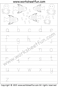 alphabet tracing free printable worksheets worksheetfun