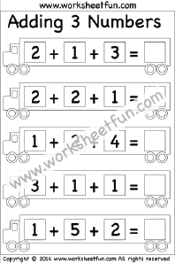 adding three numbers