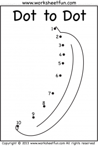 dot to dot worksheets