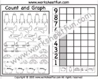 Graphing – Count and Graph – 8 Worksheets