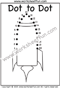 dot to dot worksheets