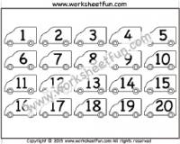 Number Chart 1-20