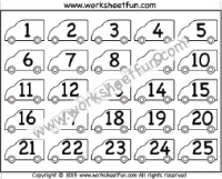 Counting By 25s Chart