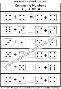 Comparing Numbers –  2 Worksheets