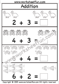 First Grade Worksheets