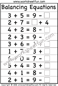 balancing equations