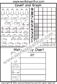 First Grade Tally Chart Worksheets