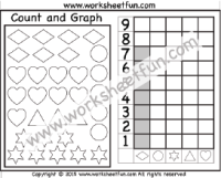 Count and Graph – 2 Worksheets