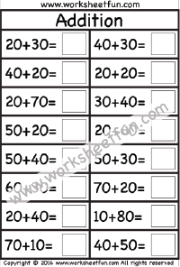 Numbers Tens And Ones Free Printable Worksheets Worksheetfun