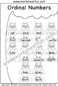 Ordinal Numbers