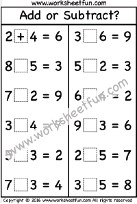 First Grade Worksheets