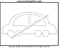 car - picture tracing