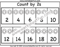 Count by 2s
