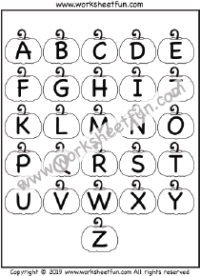 Abc Chart With Pictures Printable