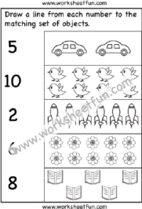 Counting – One Worksheet