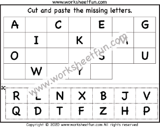 Cut and Paste Letters