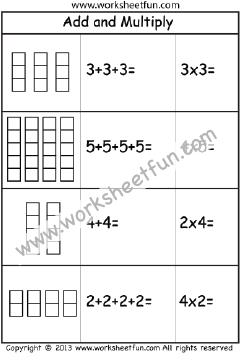 Multiplication worksheets