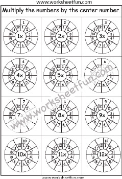 Times Table worksheets