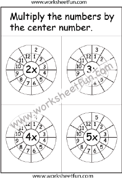 Times Table worksheets