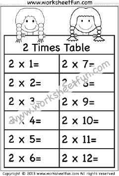Times Table Worksheets Free Printable Worksheets Worksheetfun