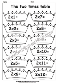 Times Table Worksheet